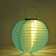 thumbnail image 4 of Lámpara Lámpara de farol solar LED de 30 cm, impermeable, decoración para exteriores, luz colgante (azul) Ndcxsfigh  Nuevos Originales, 4 of 9