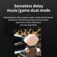 thumbnail image 5 of Bluetooth Earbuds, Hwkond Bluetooth 5.3 In-Ear Digital Display Call Noise Reduction High Capacity Battery Portable Transparent Spaceroom Wireless Earphones, Beige, Up to 60% Off, 5 of 7