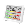 thumbnail image 4 of HILABEE Indoor Air Quality Monitor Air Analyzer Large Screen Multifunctional CO2 Monitor White, 4 of 9