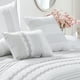 thumbnail image 5 of HIG Juego de Cama de 7 Piezas con Bordado Blanco en Bolsa, Moderno y Elegante Juego de Edredón Tamaño King para Adultos, 5 of 8
