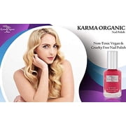 Karma Organic amazing Natural Nail Polish Colors - Non Toxic, Vegan, Cruelty Free Nail Paint
