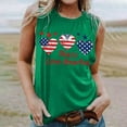 thumbnail image 4 of Vetsdori Red White and Blue Clothes for Women's Sleeveless Work Shirts Casual Camisole July 4th Summer Undershirts Independence Day Womens Tops Fashion, 4 of 4