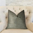 thumbnail image 2 of Plutus Jesper Jade Green and Beige Luxury Throw Pillow 20"L x30"W, 2 of 3