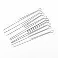 thumbnail image 3 of MYG for Fishing Lure DIY Kit - 50 Pcs Stainless Steel Rotating Sequin Spinner Wires for Bait Making, 7.5cm Length, Silver Color, Tackle Craft Accessory, 3 of 8