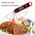 thumbnail image 1 of YAOMOBB Foldable Stainless Steel Probe Waterproof Foldable Cooking for Home Kitchen Food Easy to Read Digital Meat, 1 of 6