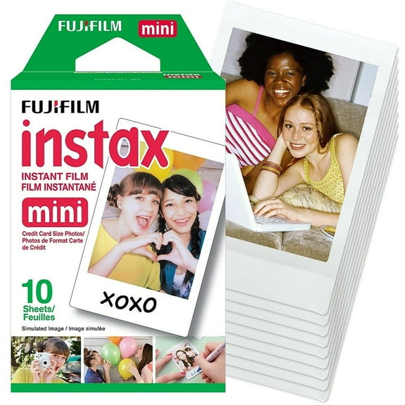 Fujifilm Instax Mini Film Pack White (10 Sheets)