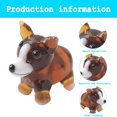 thumbnail image 2 of Figuras pequeñas de vidrio de 2 uds., arte de vidrio soplado a mano, animales, regalo coleccionable, decoración del hogar, 2 of 5