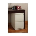 thumbnail image 2 of Hirsh 20" Deep Mobile Pedestal File Cabinet 2 Drawer File-File, Letter Width, Putty, 2 of 8