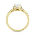 thumbnail image 4 of Everly Women's Opal and Diamond 10k Yellow Gold Ring, 4 of 7