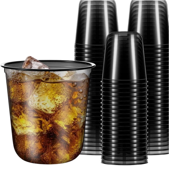 Disposable Aviation Glasses Thickened Transparent Plastic Cups Whisky Tasting Glasses Bar Party Cups Lightweight Disposable Drinkware for Cocktails