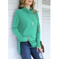 thumbnail image 2 of Anygrew Women Pullover Sweater Long Sleeve Casual Sweaters for Women Turtleneck Knit Jumper, 2 of 6