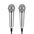 thumbnail image 1 of EeaseCA 2 Pcs Microphone Mobile K Song National K Chant Microphone de Barre Artefact de Chanson Microphone de Cellulaire Mini Microphone (Argent, Type Aléatoire), 1 of 8