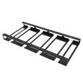 thumbnail image 4 of Wine Glass Rack 4 Rows Space Saving Metal Hanging Stemware Holder for Cabinet Bar Dining Table, 4 of 16