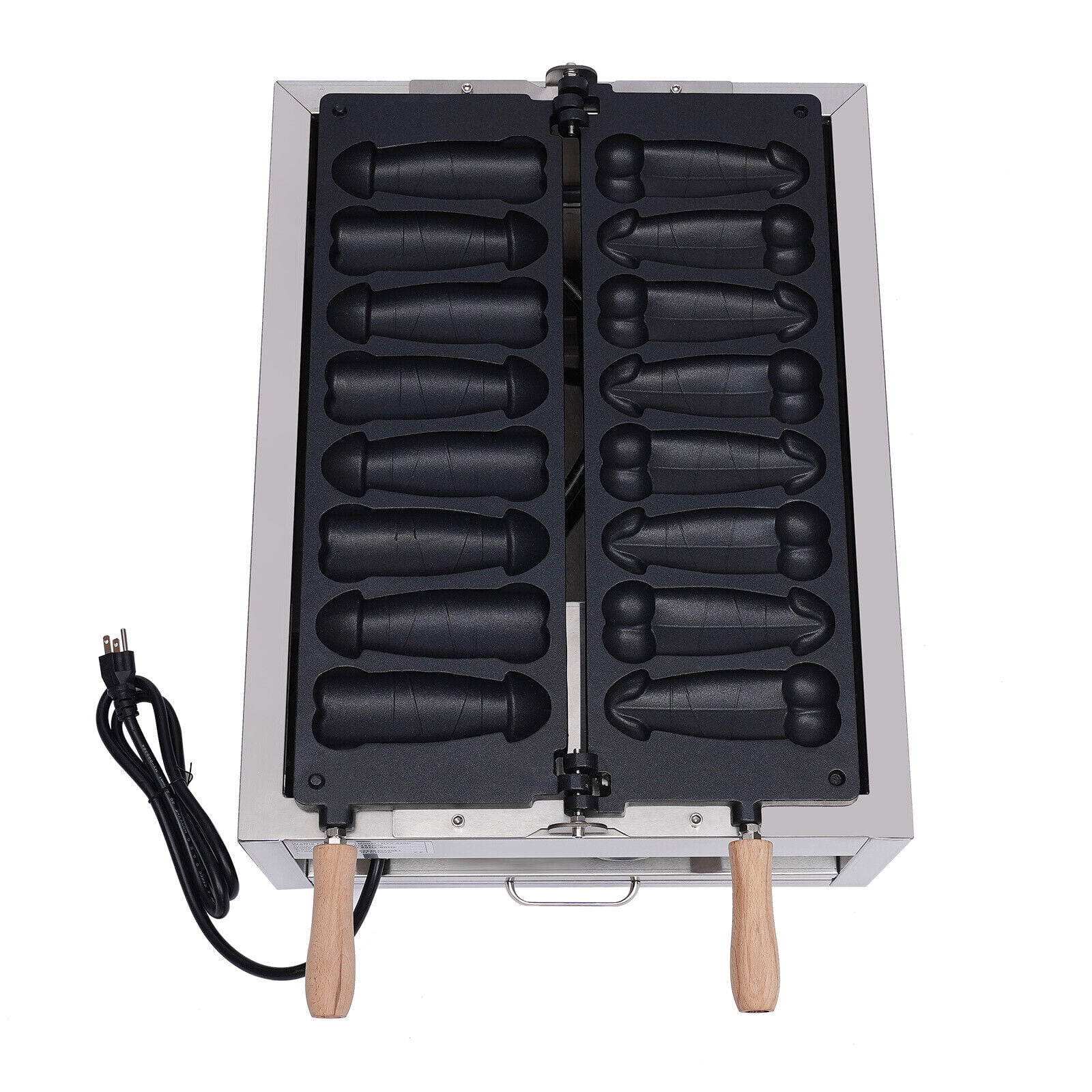 Buy Commercial Waffle Maker Pancake Baker Hot Dog Maker Nonstick 8