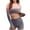 Orange, variant on Hpapadks Gym Sets Woman 2 Piece Quick Dry Sportswear Yoga Fitness Wear Tight Long Sleeve Gradient Crop Tops Pants Set Yoga Sets for Women Black L