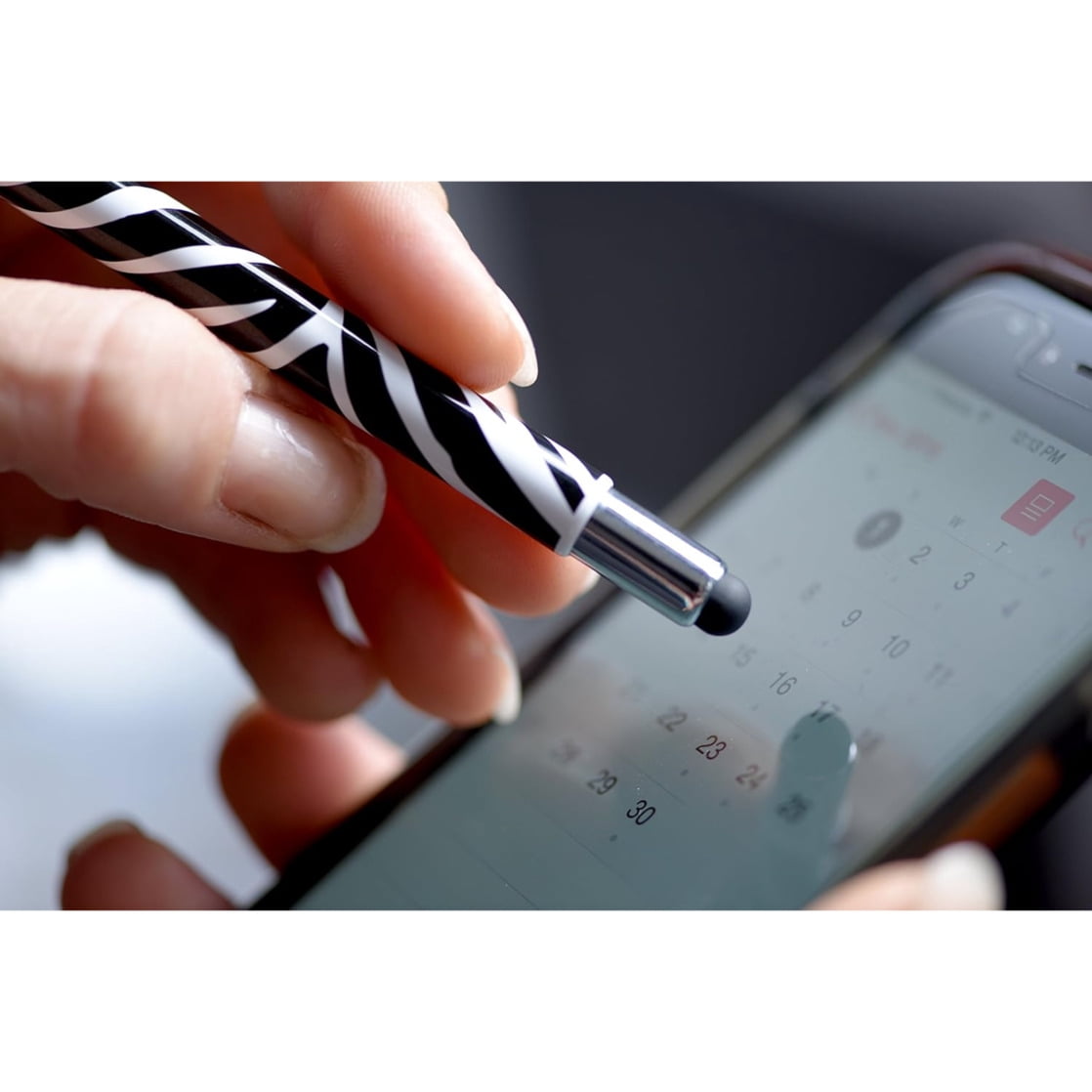 Zebra Pen StylusPen Drehkugelschreiber Mit Touch-Spitze – 0,7 Mm Schwarze Tinte, Doppelseitig Nutzbar