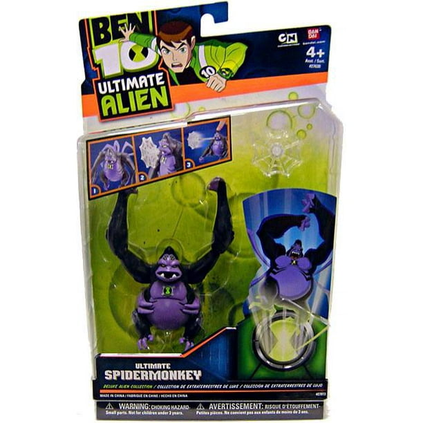 Ben 10 Deluxe Alien Collection Ultimate Spidermonkey Action Figure - Walmart.com - Walmart.com