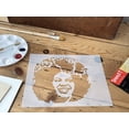 thumbnail image 4 of Stencil1 Afro Girl Stencil Art Craft - 8.5" x 11", 4 of 6