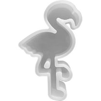 Small Flamingo Freshie Silicone Mold Size 2.25" Wide x 4" Long x 1" Deep Flamingo Shape Mold for Freshie, Soap, Resin, Candles