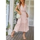 thumbnail image 5 of Vestido PRETTYGARDEN de Verano Floral Bohemio Cruzado con Escote en V XL, 5 of 6