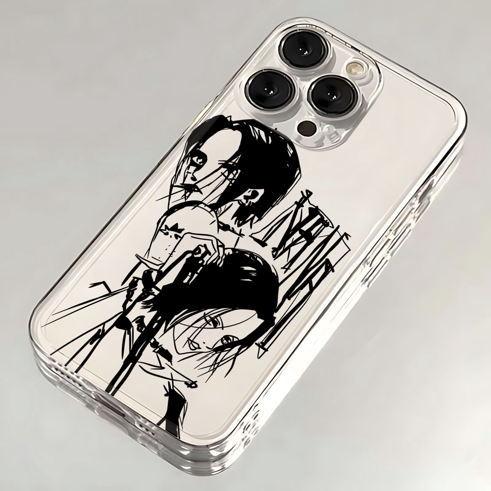 Anime Nana Osaki Line Phone Case For iPhone 16 15 14 13 12 11 Mini