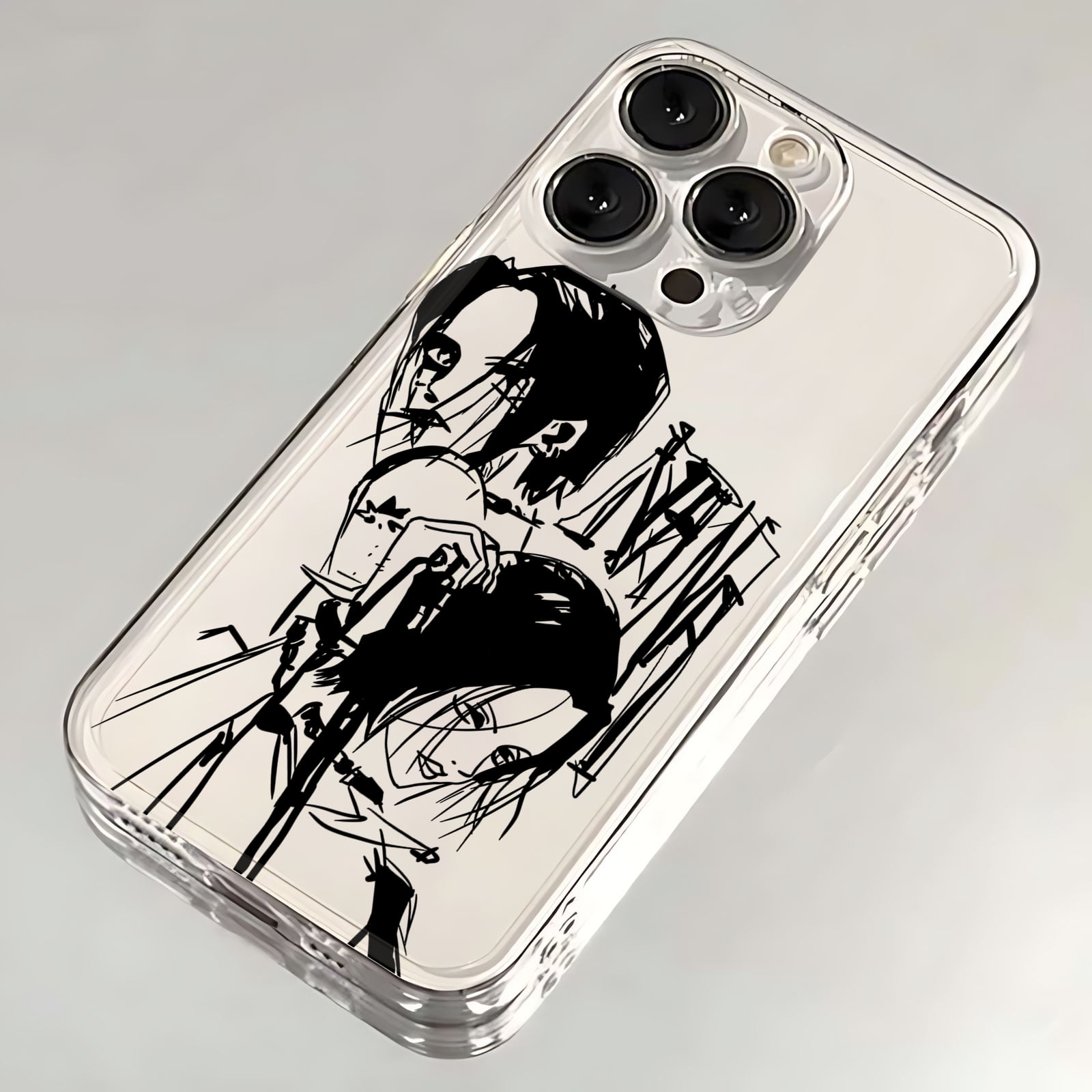 Anime Nana Osaki Line Phone Case For iPhone 16 15 14 13 12 11 Mini