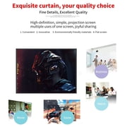 Projector Screen 150in Double Sided Projection for Home Theater Outdoor Indoor