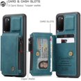 thumbnail image 2 of Kowauri for Galaxy S20 FE 5G Wallet Case, Double Magnetic Clasp Zipper Purse PU Leather Wallet Case with Credit Card, 2 of 5