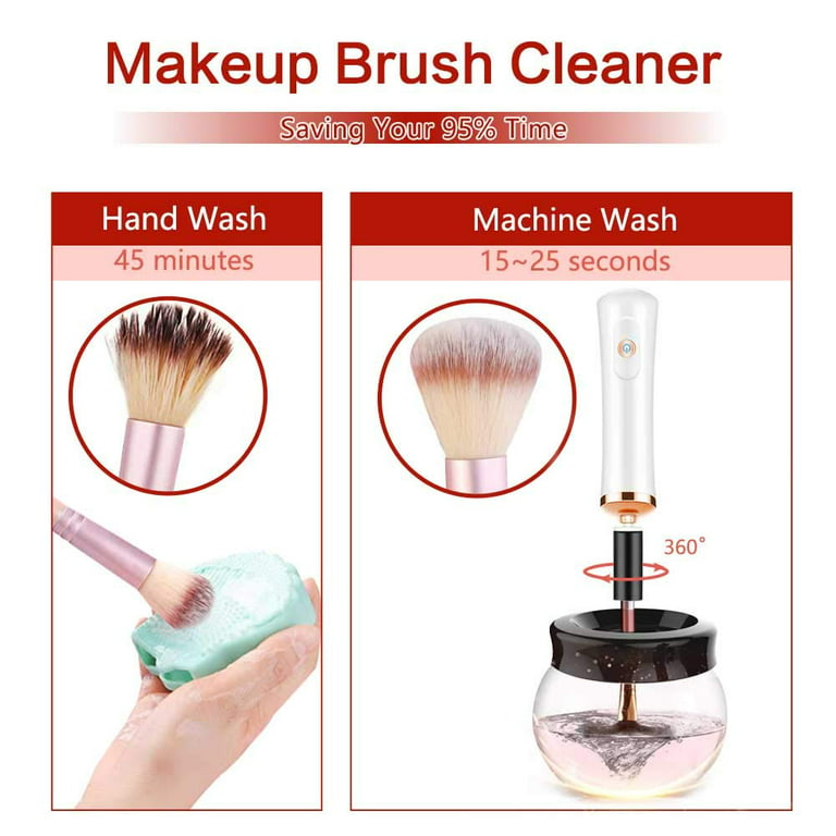 Makeup Brush Cleaner Machine Automatic Brush Cleaner Spinner Machine  Electric