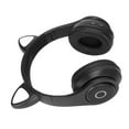 thumbnail image 3 of Cat B39 Auriculares Con Oreja De Gato Lindos Auriculares Inalámbricos Portátiles Con Bajos Ajustables Y Cable De Sonido Para Niños Negro, 3 of 7
