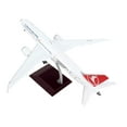 thumbnail image 3 of Boeing 787-9 Commercial Aircraft "Turkish Airlines" White w/Red Tail "Gemini 200" 1/200 Diecast Model Airplane by GeminiJets, 3 of 4