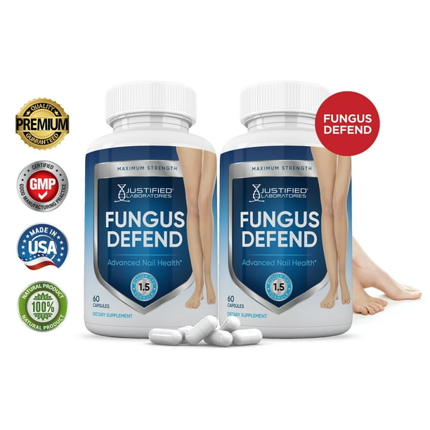(2 Pack) Fungus Defend Probiotic 1.5 Billion CFU Supplement Pills