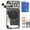 Starlight, variant on 14 Back Glass Replacement with Wireless Charging Flex Cable and Camera Frame All Parts for iPhone 14(6.1Inch,Starlight) Replacement of Equipment Waterproof Tape