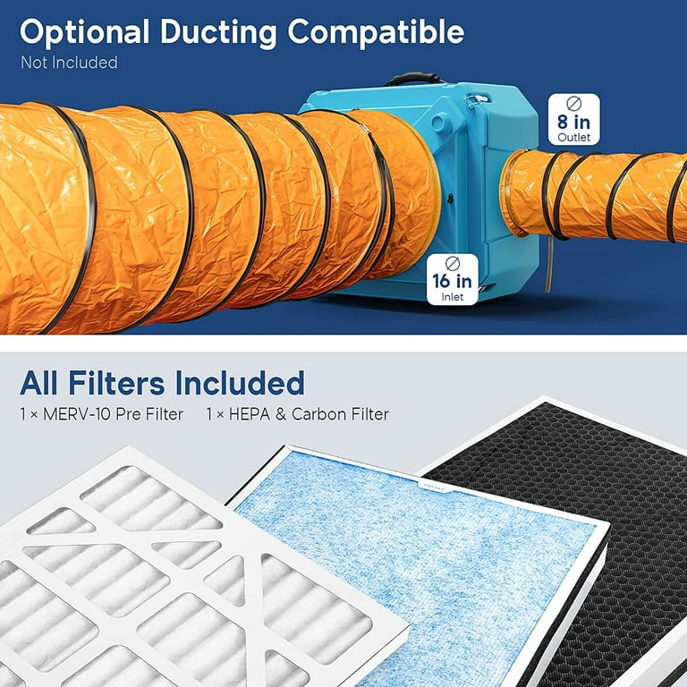 Carbon filter air scrubber discount