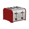 thumbnail image 2 of Kenmore Grille-pain en Acier Inoxydable Rouge à 4 Tranches, Commandes Doubles, Fente Grand, 2 of 15