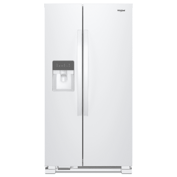 WHIRLPOOL WRS315SDHW side by side freestanding refrigerator