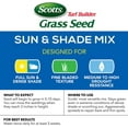 thumbnail image 6 of Scotts Turf Builder Grass Seed Sun and Shade Mix - Drought-Tolerant - 20 lb, 6 of 8