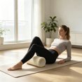 thumbnail image 5 of High Density EVA Foam Roller Deep Tissue Muscle Massage Tool For Yoga Pilates Stretching Beige, 5 of 6