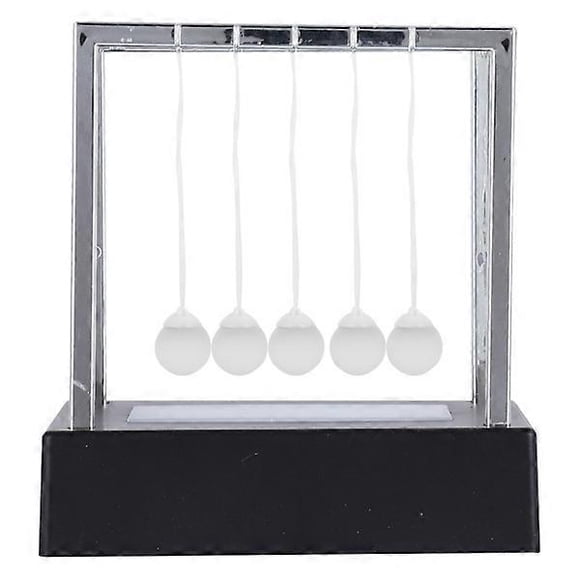 Scientific Balance Balls Luminous Swing Balls Ornament Physical Energy Conservation Model Gift Toys, Desk Toys