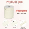 thumbnail image 3 of Double Fold Bias Tape , 1 Inch x 25 Yard Piping Trim Fabric Binding Tape for Sewing, Apply to Seaming, Hemming, Binding, Quilting, DIY Craft Accessories (Beige), 3 of 6
