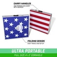 thumbnail image 3 of GoSports Cornhole PRO Regulation Size Bean Bag Outdoor Lawn Game, American Flag, 3 of 10