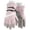 Pink, variant on Staki Kids Winter Gloves Snow Waterproof Ski Cold Weather Insulated Outdoor Snowboard Gloves for Boys Girls(Pink,8-12 Years)