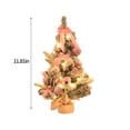 thumbnail image 3 of Clearance Christmas Ornament! Christmas Tree Mini Artificial Christmas Trees Xmas Desktop Decoration Tree Set Tabletop Christmas Tree with Lighting Effects for Christmas Tabletop Decorations, 3 of 3