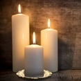 thumbnail image 3 of Miangastore Candle Tray Golden 1Pack 4.3X4.3X0.2In, 3 of 8
