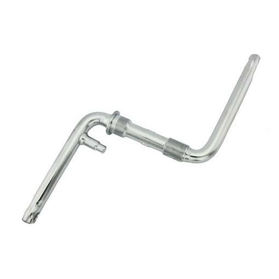 One Piece Crank 5 1/2" Chrome. for bicycles, bikes, for lowrider bikes, bmx, trikes