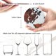 thumbnail image 4 of 6 posavasos de cuero, piel sintética de vaca rústica, posavasos de piel de vaca para bebidas, posavasos para tazas, regalo de inauguración de la casa, ideal para la decoración del hogar, 4 of 7
