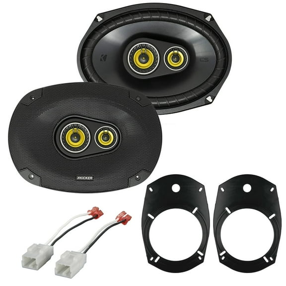 Kicker CS Series Front Door Factory Speaker Replacement Fits select 2002-2008 Dodge Ram 1500
