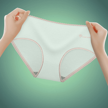Fulorrnie Underwear for Women Seamless Comfort Thong Waistband Panty Stretchable Panties  Green  L