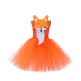 thumbnail image 5 of Disfraces de Halloween de zorro animal para niñas, vestido de tutú para fiesta de cumpleaños, atuendo para sesión de fotos de niñas pequeñas, ropa de carnaval para niños, 5 of 5