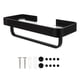 thumbnail image 5 of EeaseMX Estantes flotantes para baño, estantes colgantes de pared con toallero, estantes de almacenamiento de pared, 5 of 8